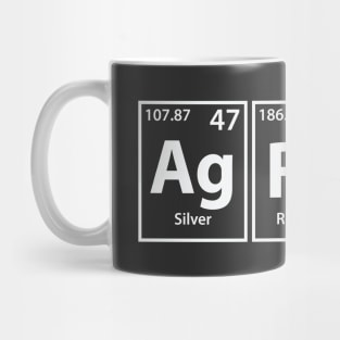 Agrees (Ag-Re-Es) Periodic Elements Spelling Mug